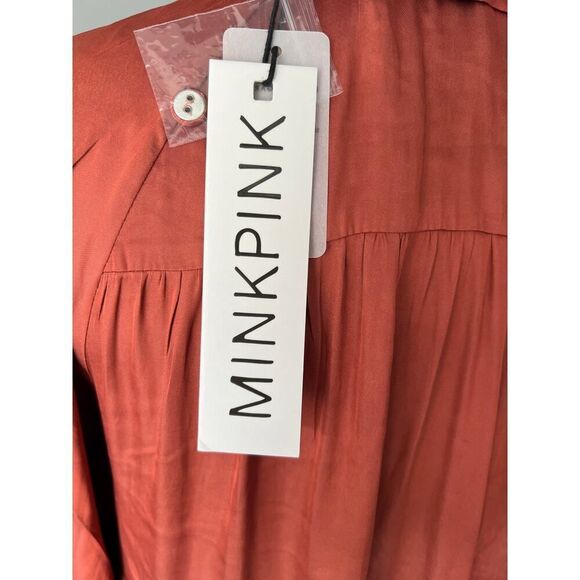 NWT Mink Pink Hannah Tiered Mini Dress Size XS MSRP $149 - Picture 8 of 11